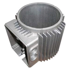 CNC Machining Grey Cast Iron Casting Motor Shell Housing Casting For Electric Motor Industry