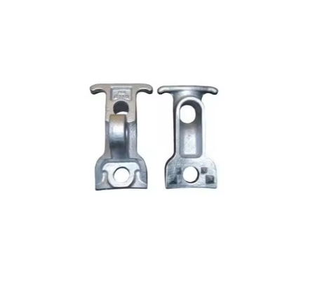 Hot Dip Galvanizing Grey Iron Casting Pole Eye Plate Guy Hook