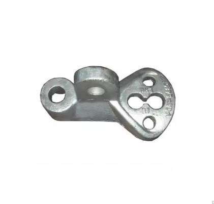 Hot Dip Galvanizing Grey Iron Casting Pole Eye Plate Guy Hook