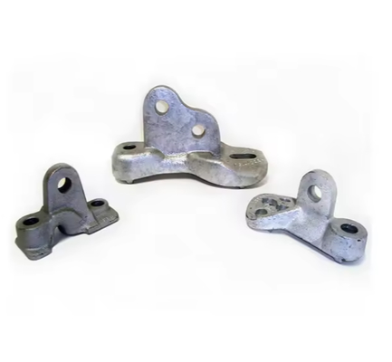Hot Dip Galvanizing Grey Iron Casting Pole Eye Plate Guy Hook