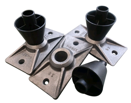 Unbonded PC Strand Post Tensioning Concrete Cast Iron Integration Anchor