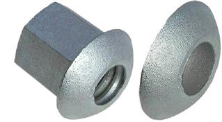 DIA 25mm Cast Spherical Seat Spherical Washers SG42 Casting Bail Anchor Assemblies