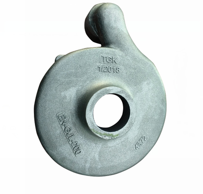 Cast Gray Iron EN-GJL-200 Casting Shell Mold Casting Iron Water Pump Cover
